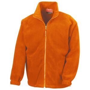 Result Mens Polartherm Fleece Jacket / Orange